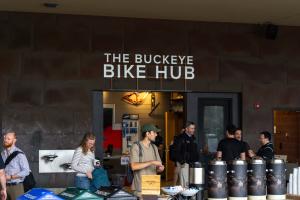 A view of the Buckeye Bike Hub