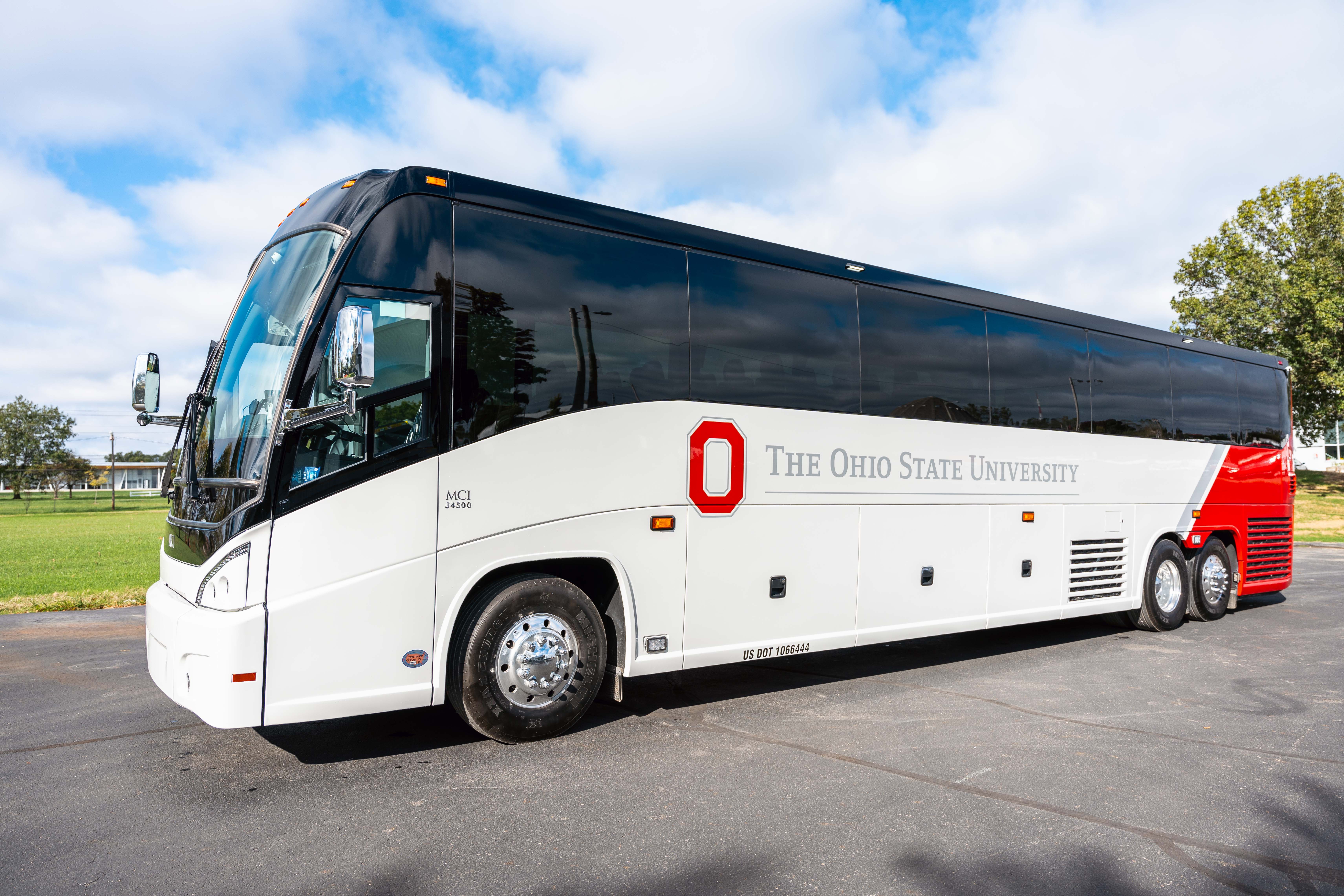 56 passenger charter bus