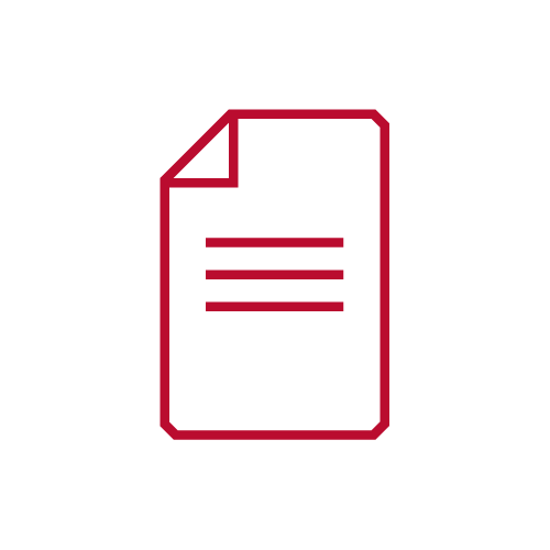 Document line icon