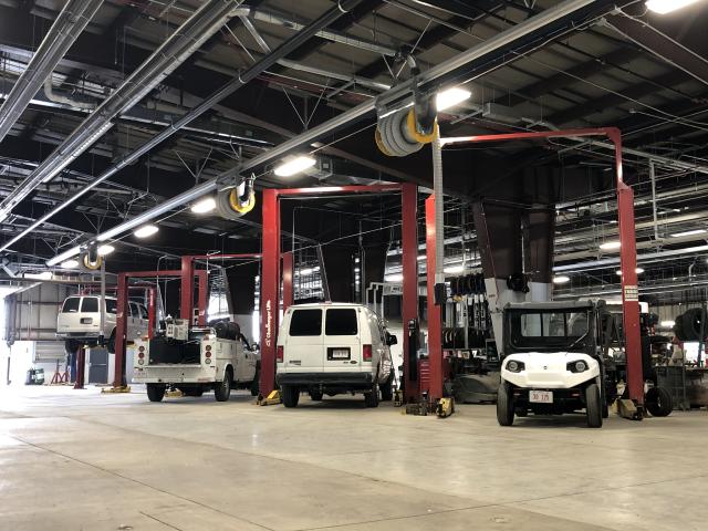 transportation maintenance garage bays