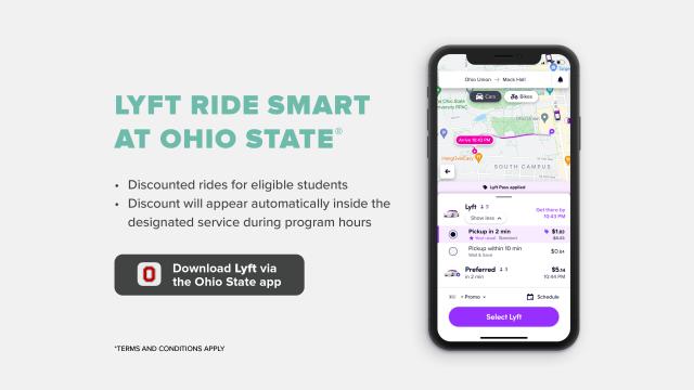 Lyft Ride Smart on phone